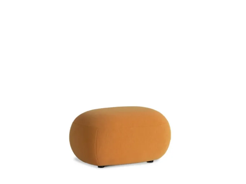 Pouf Jade in tessuto imbottito di Potocco