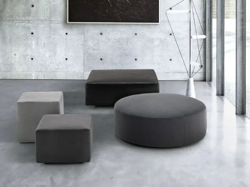 Pouf Linear in tessuto di Desirèe