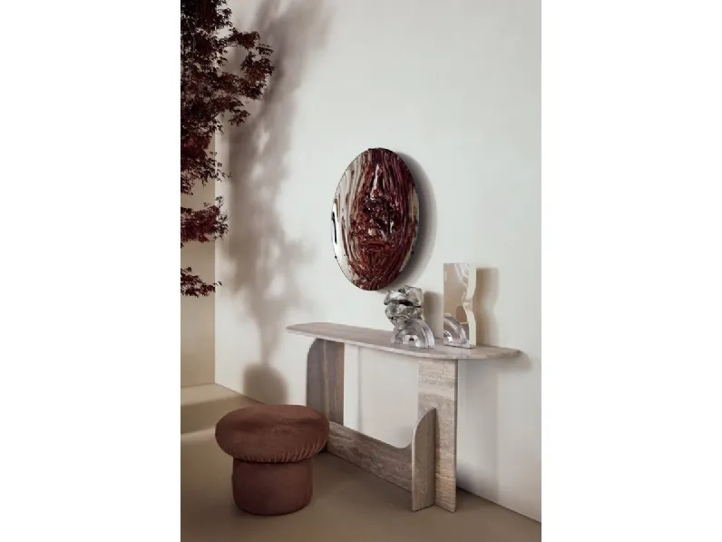 Pouf Nala in pelliccia ecologica di Gallotti&Radice