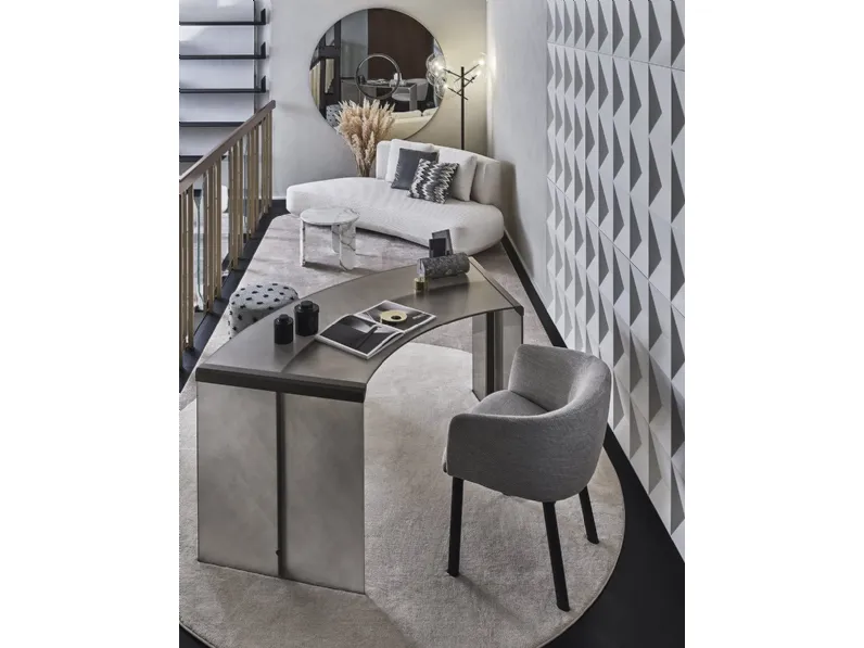 Scrittoio President 50th in vetro di Gallotti&Radice