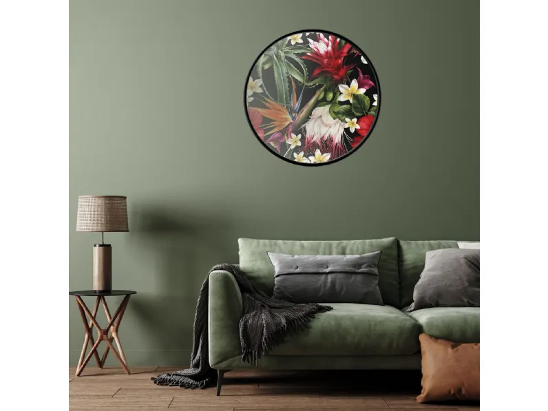 Quadro tondo 01 di Pintdecor
