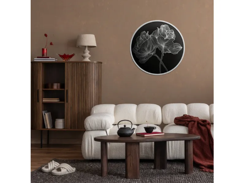 Quadro tondo 02 di Pintdecor