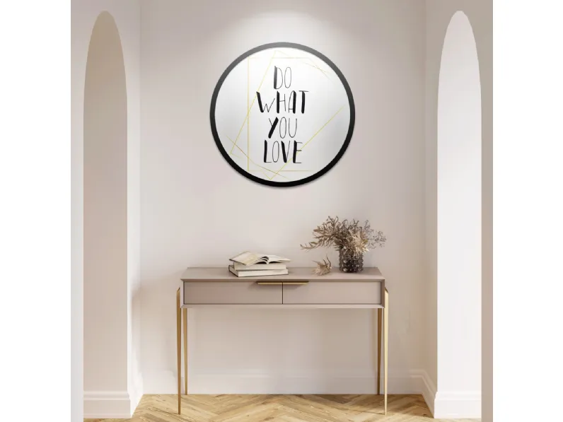 Quadro tondo 03 di Pintdecor