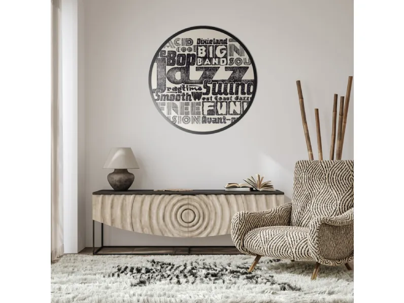 Quadro tondo 04 di Pintdecor