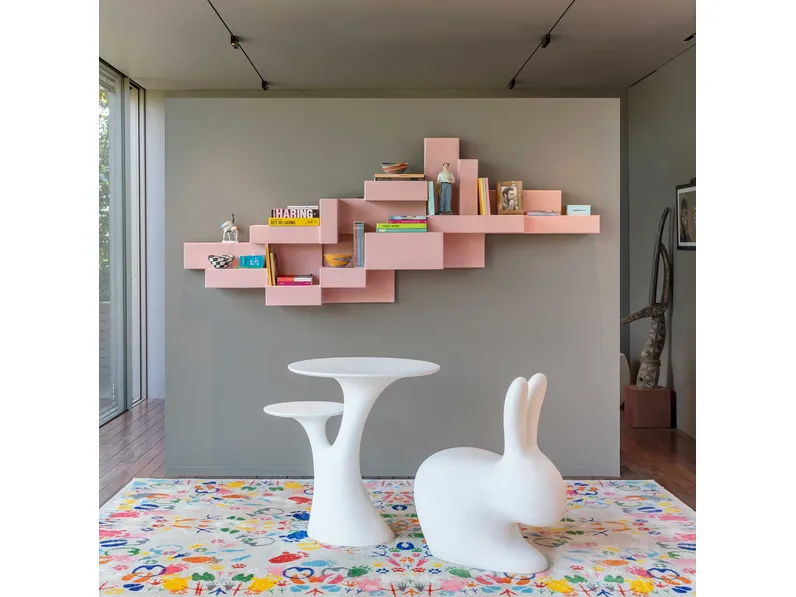 Tavolino Rabbit Tree di Qeeboo