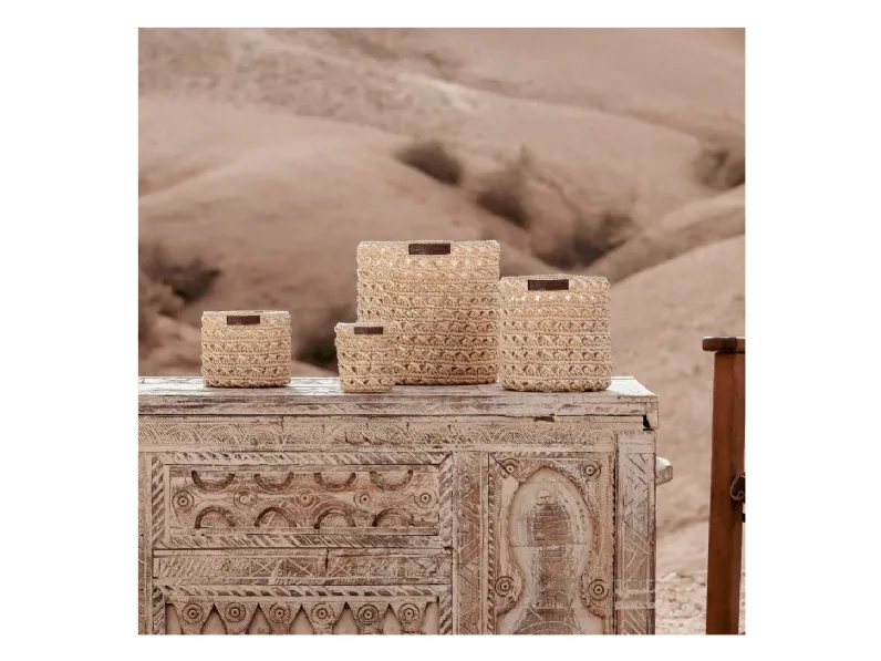 Candela Raphia Collection di Côté Bougie