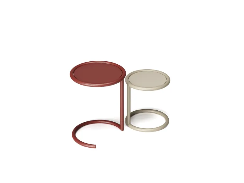 Tavolini con top in HPL Rim Side Table di Infiniti
