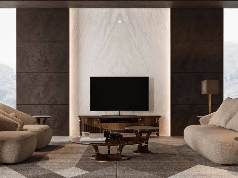 Tavolini River Barry Felix in laminam di Ghezzani