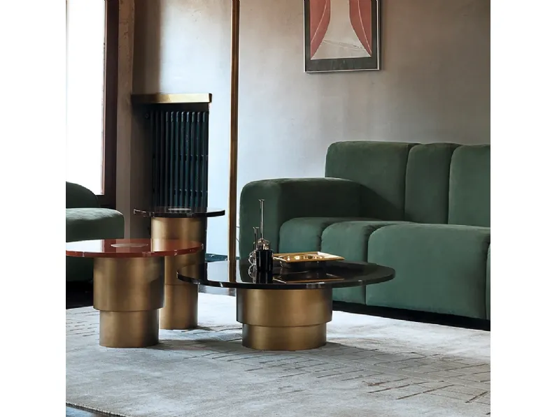 Tavolino Rondò in legno laccato di Daytona Home