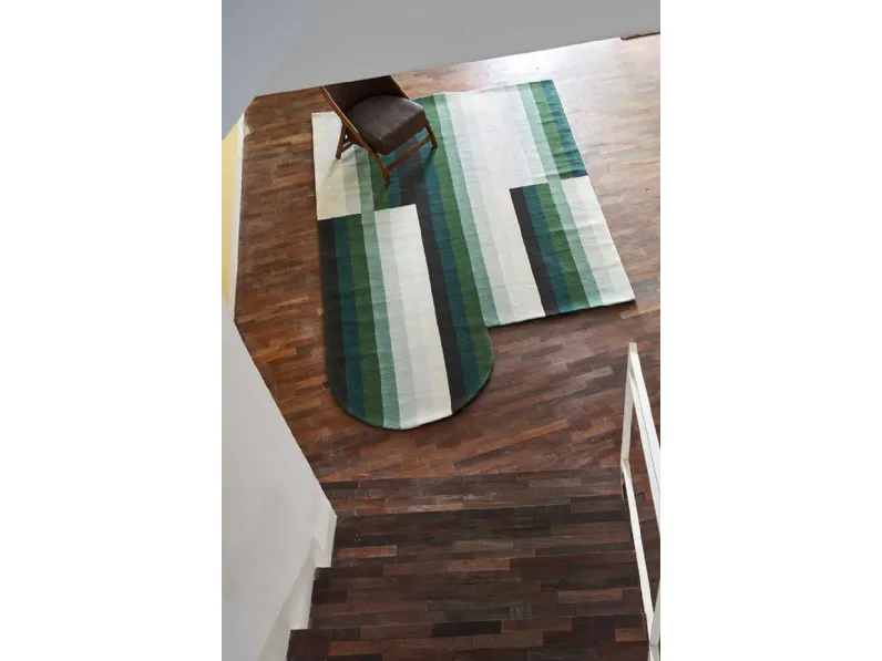Tappeto Roquebrune Evergreen in Lana di Carpet Edition
