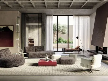 Tappeto Ruben Frigerio: design contemporaneo e raffinatezza artigianale.