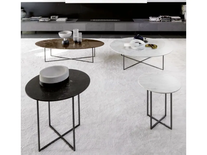 Tavolino Sabi con top in marmo di Desirèe