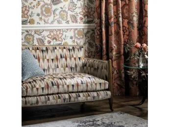 Tenda Samode di Larsen, eleganza tessile firmata per l'arredo.