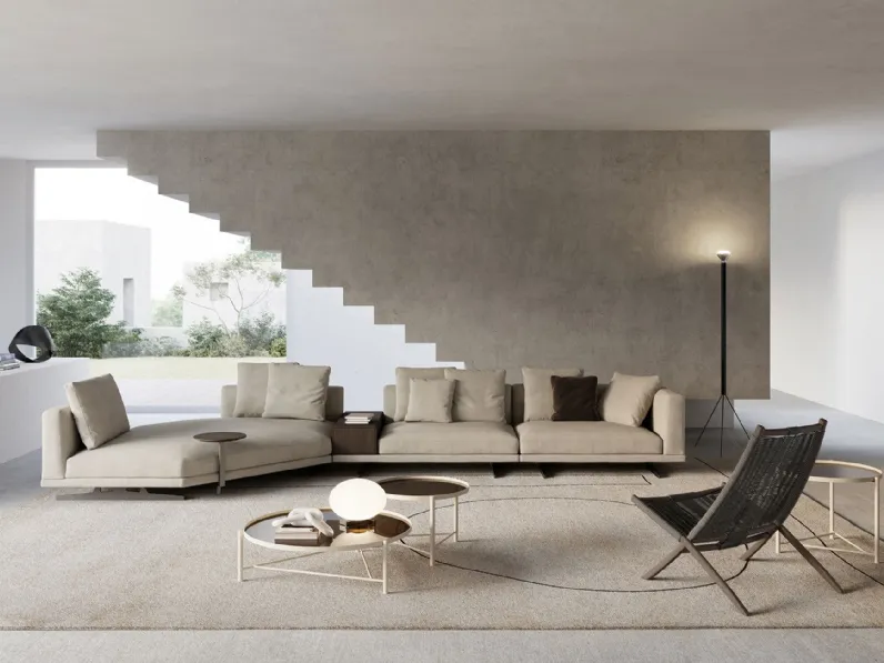 Tavolino rotondo Santamonica di Frigerio