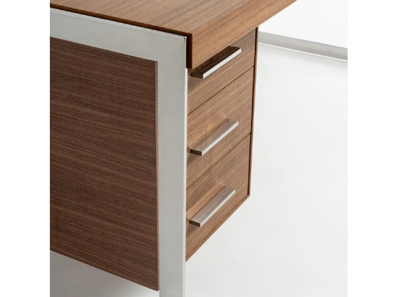 Scrittoio Ivy in noce Canaletto di Tosconova