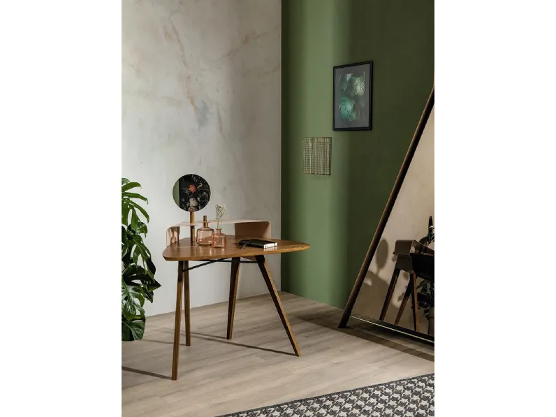 Scrittoio Nipper in legno e metallo di Tonin Casa