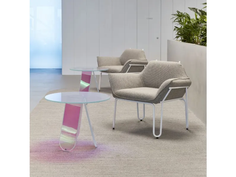 Tavolino Shimmer di Glas Italia