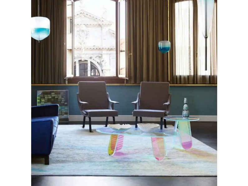 Tavolino Shimmer di Glas Italia