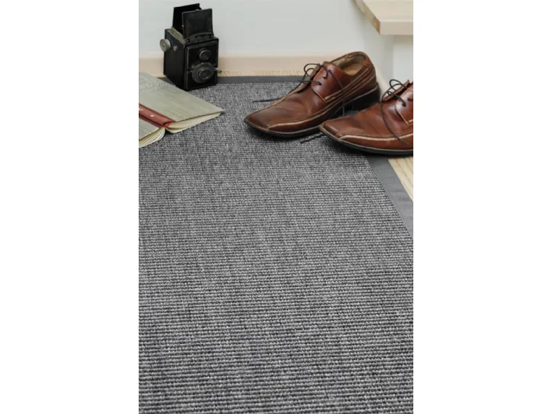 Tappeto Sisal Grigio di Carpet Edition