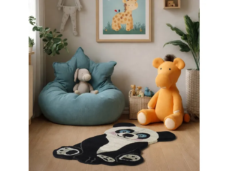 Tappeto per bambini Animals di Sitap
