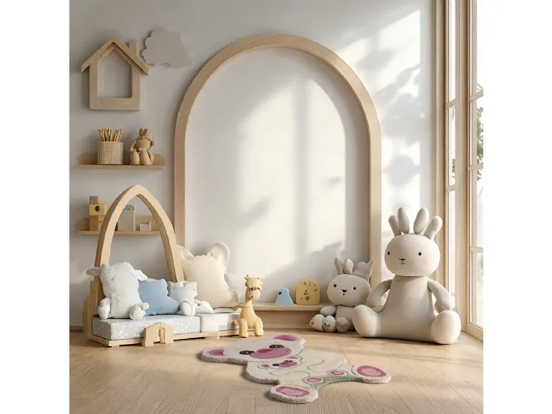 Tappeto per bambini Animals di Sitap