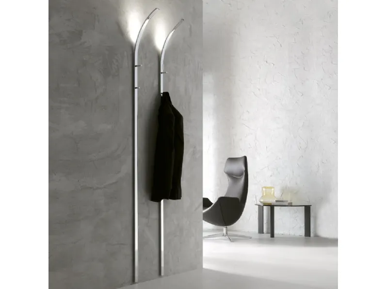 Appendiabiti Slim in metallo a muro di Ponti Terenghi