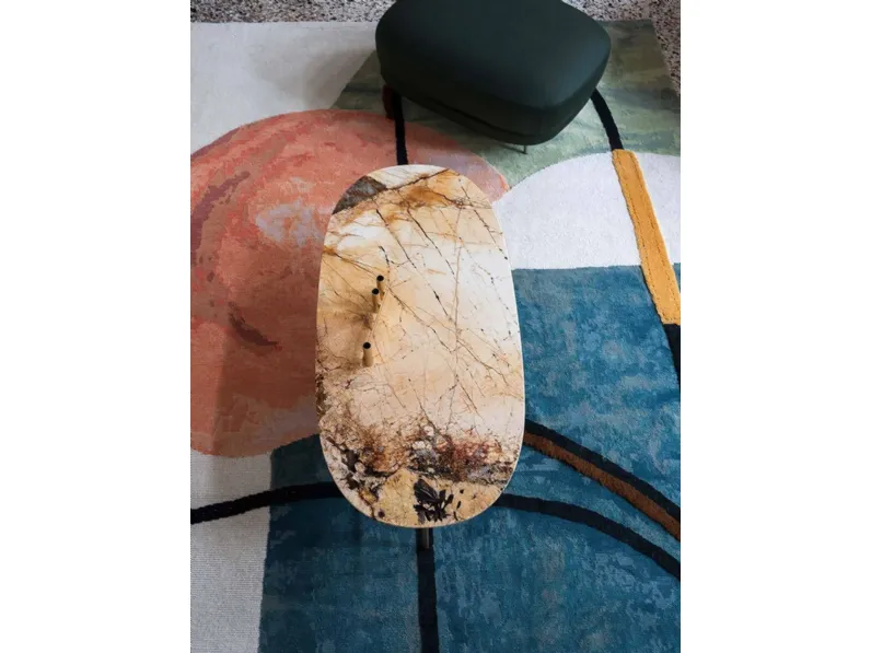 Tavolino Soap in marmo di Tacchini