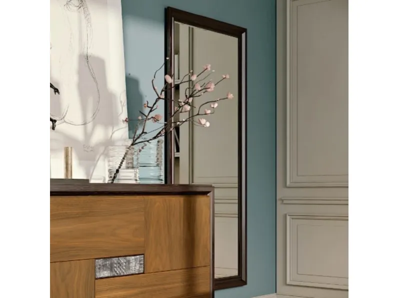 Specchiera Segreti in Rovere di Arte Brotto