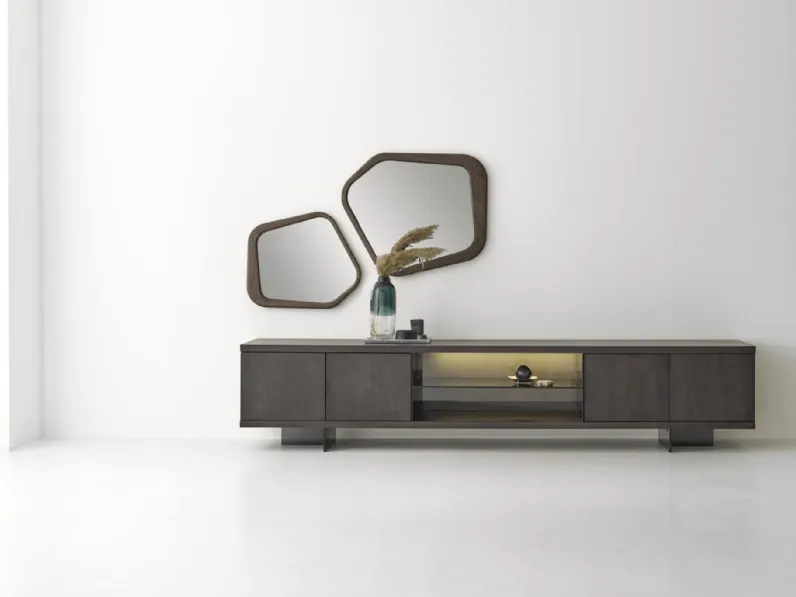 Specchiere York in noce canaletto di Modesign