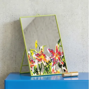 Specchio Flowers with Holes di Seletti