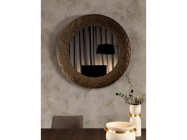 Specchio rotondo Opal di Tonin Casa
