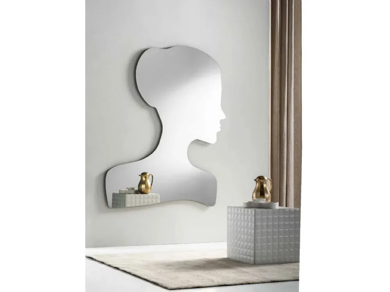 Specchio scultura Skin di Capodarte