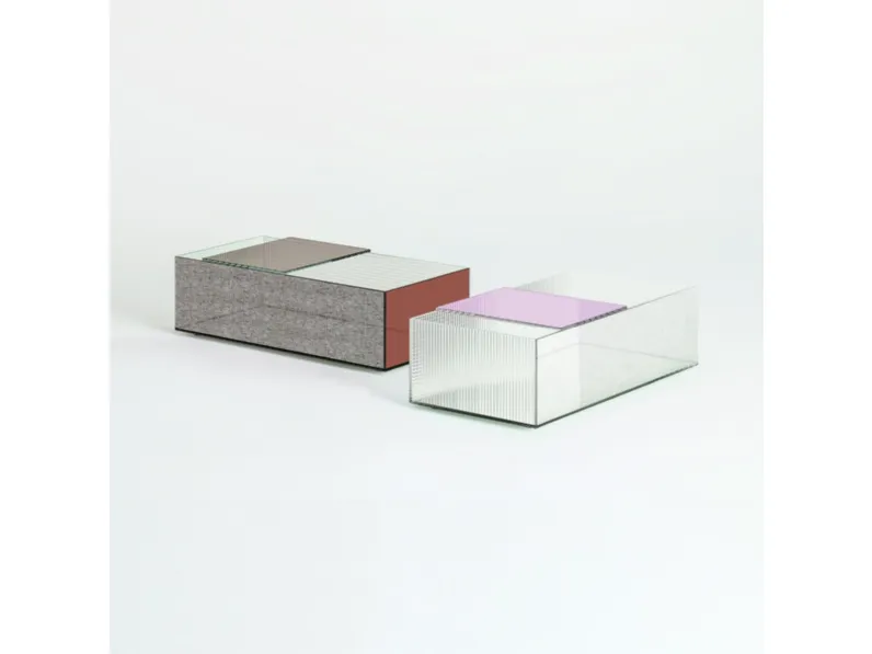 Tavolino Spectrum in cristallo di Glas Italia