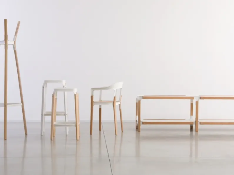 Appendiabiti Steelwood Coat Stand di Magis