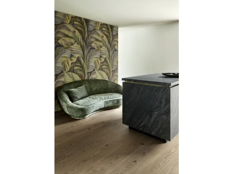 Top Cucina Stone Look Bahia Black di Marazzi