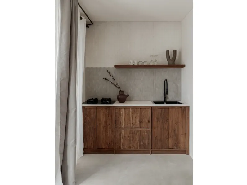 Top Cucina Stone Look Berici Bianco Satin di Marazzi