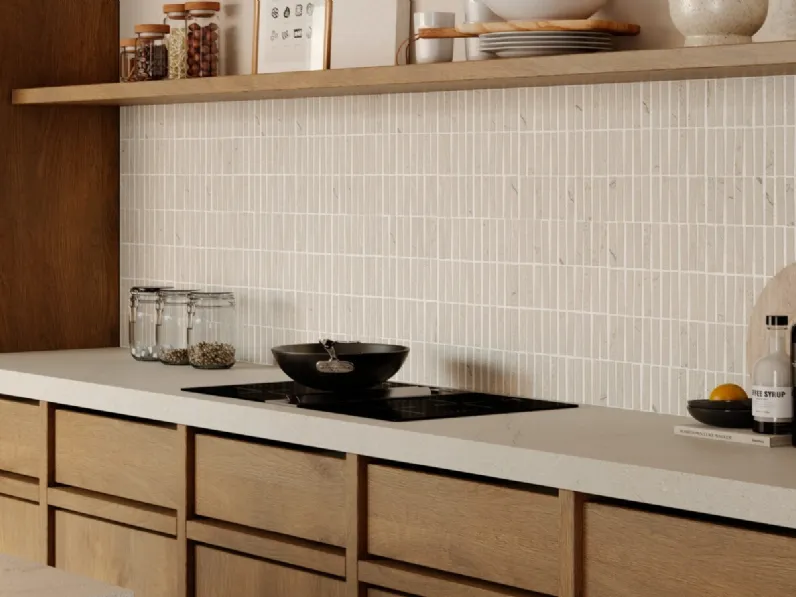 Top Cucina Stone Look Pietra di Sicilia Grigio Satin di Marazzi