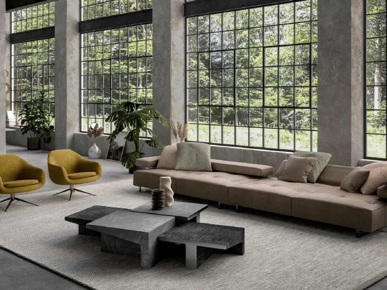 Tavolino in resina Talking Heads di Arketipo