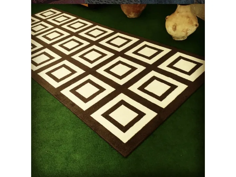 Tappeto 09 black and white di Coren