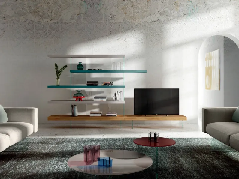 Tavolino Air Rotondo 1975G di Lago