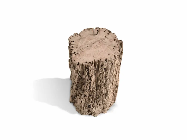 Tavolino Ganser art 5117 in rovere briccola di Re-wood