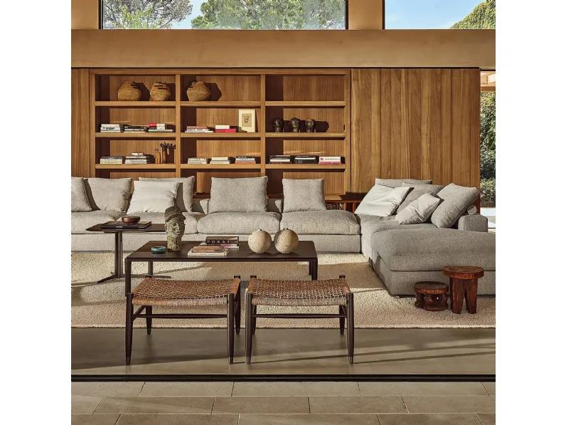 Tavolino in legno Kobo di Flexform