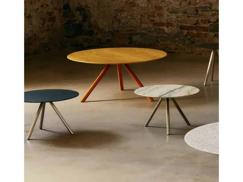 Tavolino Mini Heb con top in marmo di Desalto