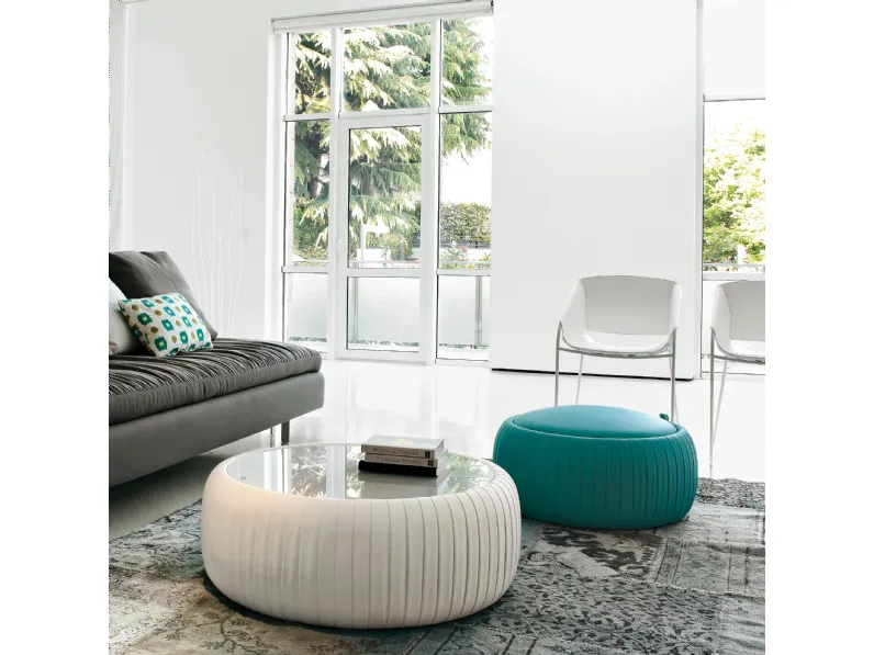 Tavolino rotondo Plissé di Tonin Casa