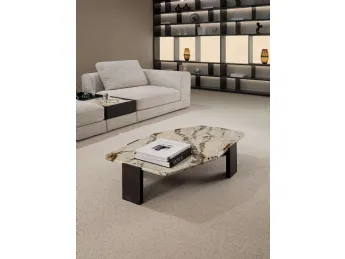 Tavolino Stone in marmo by Conte