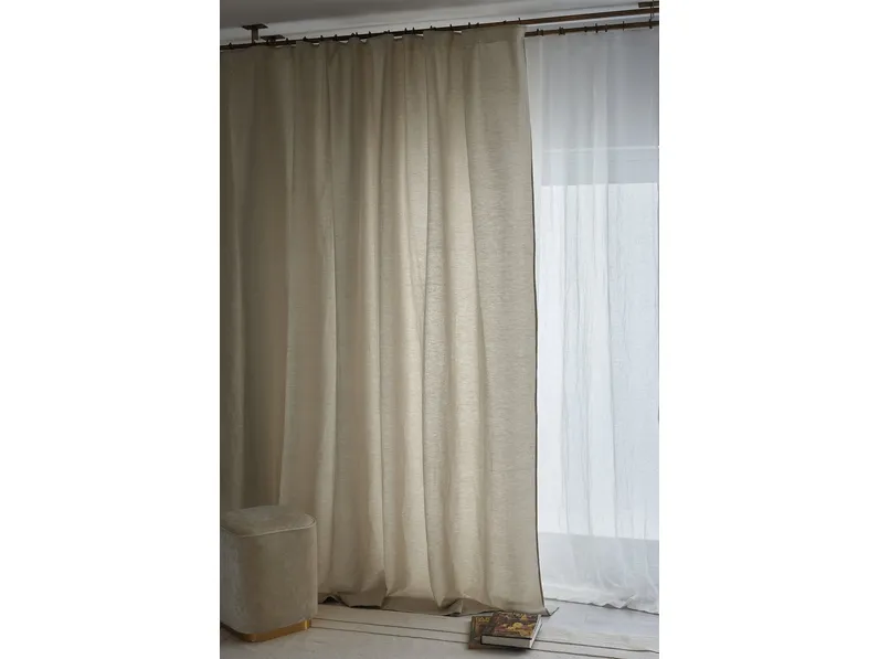 Tenda in lino e cotone Arpeggio di Mastro Raphael