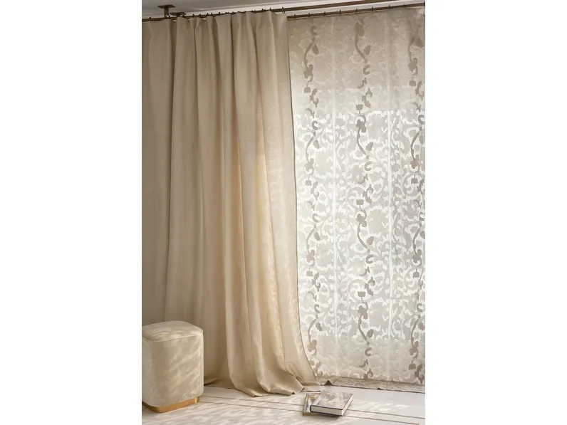 Tenda in lino, cotone e poliestere Capriccio di Mastro Raphael