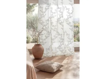 Tenda Giardino Segreto di Mastro Raphael con raffinato ricamo Ramage
