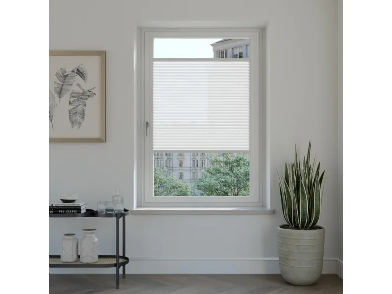 Tenda Panorama Plissè verticale in alluminio con tessuto plissettato di Pronema