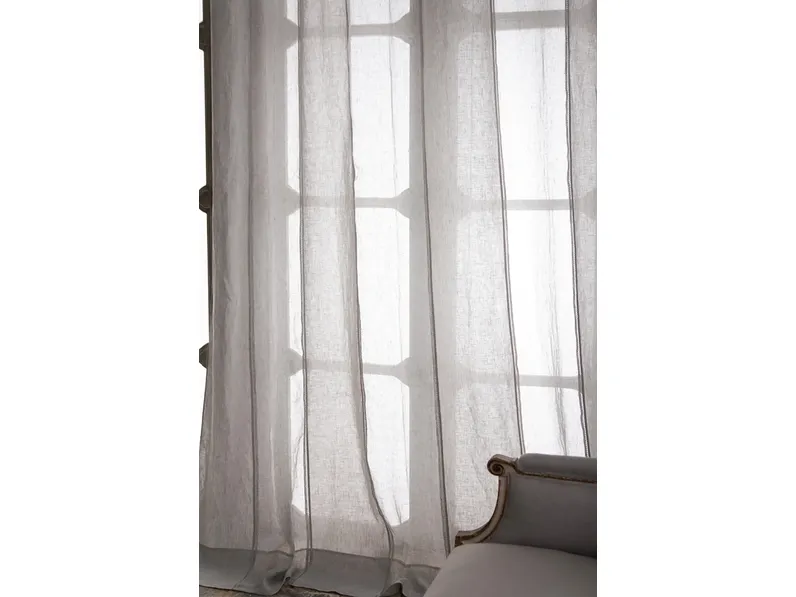 Tenda in lino Quintessential Righe di Mastro Raphael